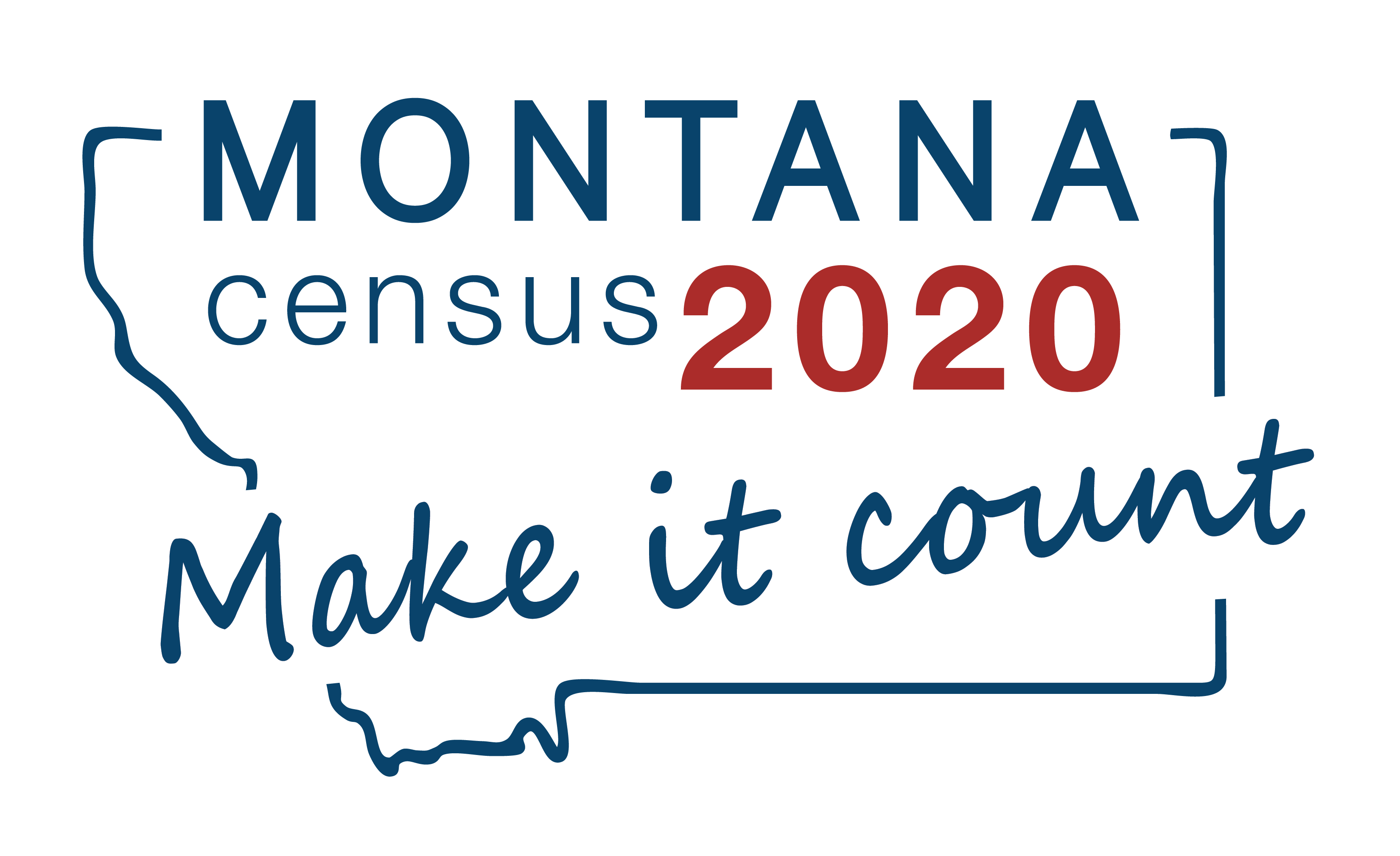 Montana Census 2020 logo